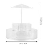 Premium 360° Rotating Makeup & Jewellery Organizer Stand (1 Pc) - Image 6