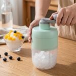 Manual Ice Crusher Shaved Ice Machine with Hand Crank (1 Set) - Image 5