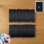 36 Color Dual Tip Art Sketch Markers Set with Carry Case