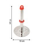 Stainless Steel Potato Masher with Ergonomic Handle (17cm / 1 Pc) - Image 4