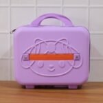 Kids Bear-Shaped Hard Shell Storage Carry Case with Handle (Mix Design) - Image 9