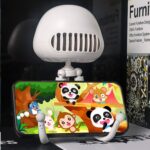 Handheld Mini Fan with LED Star Projector Flexible Tripod Stand (1 Pc) - Image 3