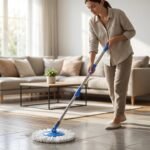 Best 360 Rotate Stainless Steel Handle Spin Mop Set for Floor - Image 3