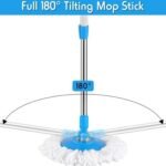 Best 360 Rotate Stainless Steel Handle Spin Mop Set for Floor - Image 7