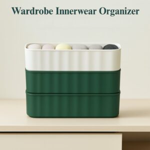 5 Compartments Socks / Handkerchief / Underwear Storage Boxes, Socks tray (pack of 4) - Image 6