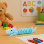 Shark Shape Magic Spring Toy (1 Pc) - Image 5
