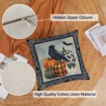 45x45 Cm Decorative Printed Cushion Pillow Cover with Zipper (1 Pc) - Image 3