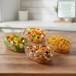 Transparent Multipurpose Serving Bowl Set (4 Pc Set)