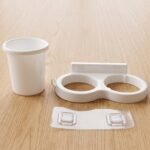 Wall Mounted Toothbrush Holder Set (1 Set) - Image 4
