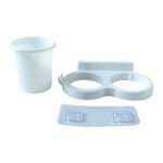 Wall Mounted Toothbrush Holder Set (1 Set) - Image 5
