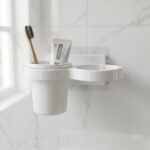 Wall Mounted Toothbrush Holder Set (1 Set) - Image 8