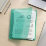 A4 Size Transparent Ring Binder File Folder for Documents Office School Use (1 Pc) - Image 7
