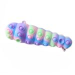 Rainbow Caterpillar Pop It Toy (1 Pc) - Image 5