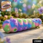 Rainbow Caterpillar Pop It Toy (1 Pc) - Image 2