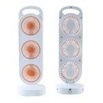Portable 3 in 1 Design Triple Head Table Fan (1 Pc) - Image 4