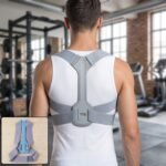 Adjustable Back Posture Corrector Support Belt (1 Pc, Large)