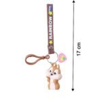 Cute Cartoon Animal Silicone Keychain with “Rainbow” Strap (1 Pc) - Image 6