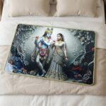 Divine Radha Krishna Flute Art Wall Frame (1 Pc, 45x30 Cm) - Image 5