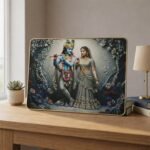 Divine Radha Krishna Flute Art Wall Frame (1 Pc, 45x30 Cm) - Image 7
