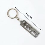 Premium Metal Radhe Krishna Engraved Keychain 1 Pc - Image 6