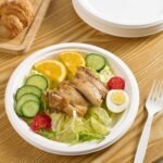 Vegnar Disposable Round Food Serving Plate (10 Pc) - Image 3