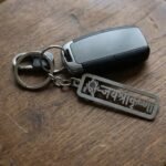 Premium Metal Jay Shri Krishna Engraved Keychain 1 Pc - Image 3