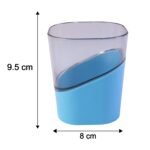 Prexo Stylish Grip Base Plastic Selo Glass (4 Pc, Set 300 ML Each) - Image 6