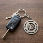Premium Metal Round Shiv Keychain 1 Pc - Image 3