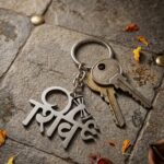 Premium Metal Shiv Design Keychain 1 Pc - Image 4