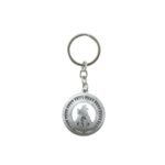 Premium Metal Round Mahakal Keychain 1 Pc - Image 4