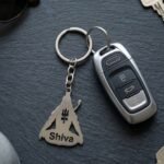 Premium Metal Lord Shiva Trishul Design Keychain 1 Pc - Image 3