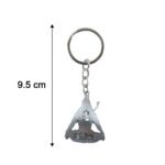 Premium Metal Lord Shiva Trishul Design Keychain 1 Pc - Image 6