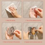 Self-Adhesive Wall Mount Slipper Holder (1 Pc) - Image 7