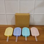 Premium Silicone Ice Cream Popsicle Mold Set 4 Pc - Image 9