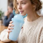 Cute 500ml Swizzy Jelly Tumbler with Straw for Cold Beverages - Image 3