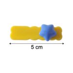Colorful Star Design Decorative Hair Clip Set (4 Pc) - Image 6