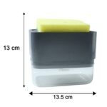 Soap Dispenser with Sponge Holder (1 Set) - Image 6