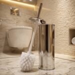 Premium Toilet Cleaning Brush with Holder Set (1 Pc) - Image 7