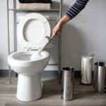 Premium Toilet Cleaning Brush with Holder Set (1 Pc) - Image 5