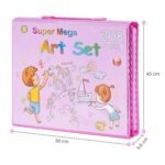 Super Mega Art & Craft Drawing Coloring Kit (208 Pc) - Image 7