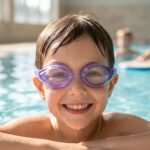Kids Lightweight Swimming Goggles with Flexible Frame and Leak-Proof Seal  – 1 Pc - Image 3