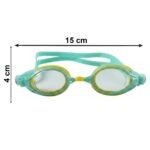 Kids Dual Color Swimming Goggles with Clear Vision Lens and Comfortable Fit – 1 Pc - Image 6