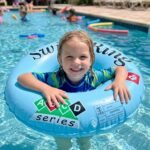 Classic Inflatable Swim Ring for Kids Pool Tube Float ABCD Design  – 1 Pc - Image 3