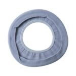 Soft Fabric Elastic Toilet Seat Cover (1 Pc, 29x29 Cm) - Image 4