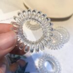 Transparent Spiral Coil Hair Band With Case 3 Pc Set - Image 8