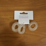 Transparent Spiral Coil Hair Band With Case 3 Pc Set - Image 9