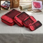 4 In 1 Travel Organizer Packing Cubes Bag Set (4 Pc Set)