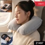 Best Travel Kit for Men & Women: Neck Pillow, Eye Mask & Earplugs - Image 2