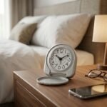 Compact Foldable Travel Alarm Clock 1 Pc - Image 4