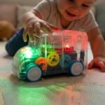 Kids Transparent Musical Light-Up School Bus Toy (1 Pc) - Image 3